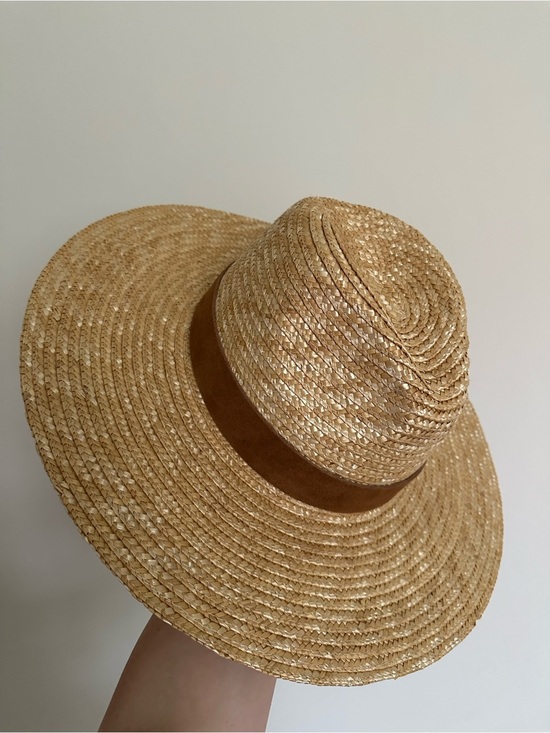 New Gigi Pip Isla 100% Straw Fedora Hat main image 6